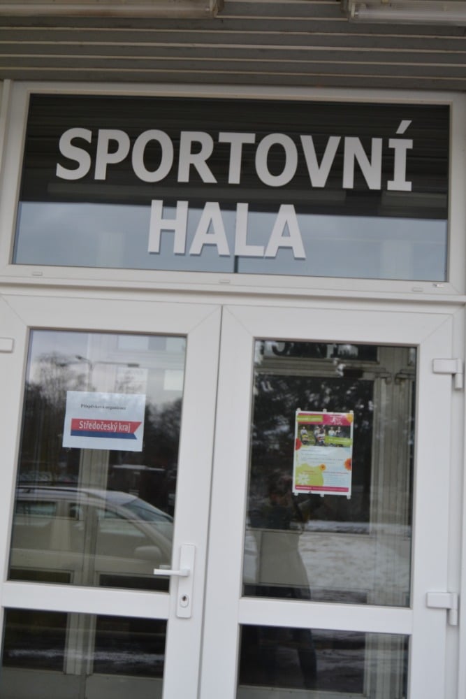 Vstup do sportovní haly